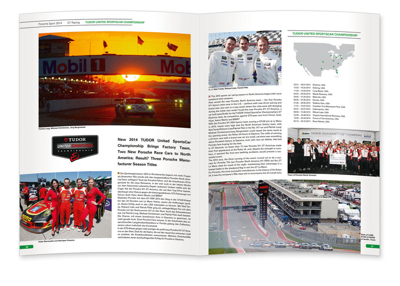 Inhalt Porsche Sport Jahrbuch 2014