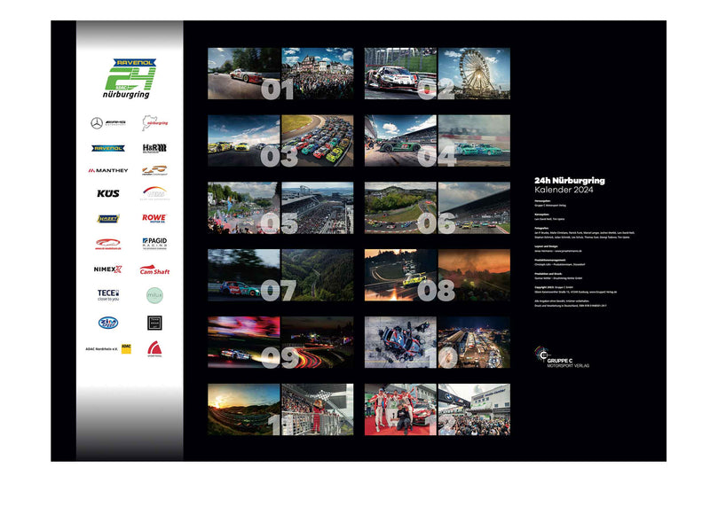 24H Nürburgring Kalender 2024