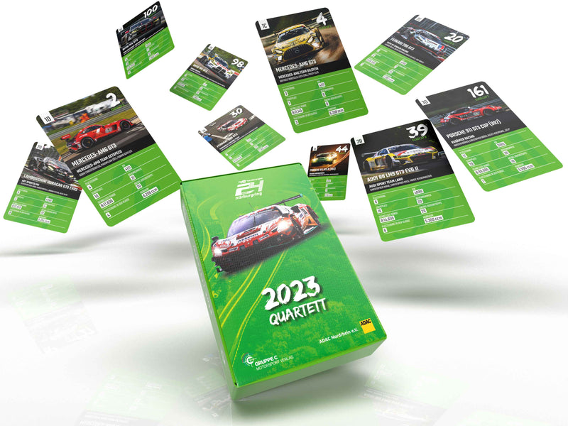 Quartett zum 24H Rennen am Nürburgring 2023