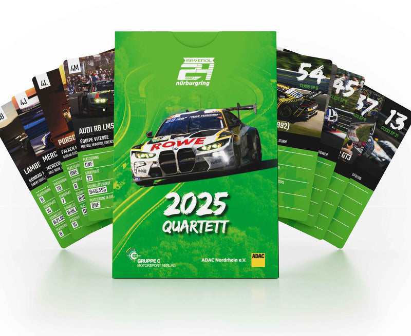 Quartett zum 24H Rennen am Nürburgring 2025