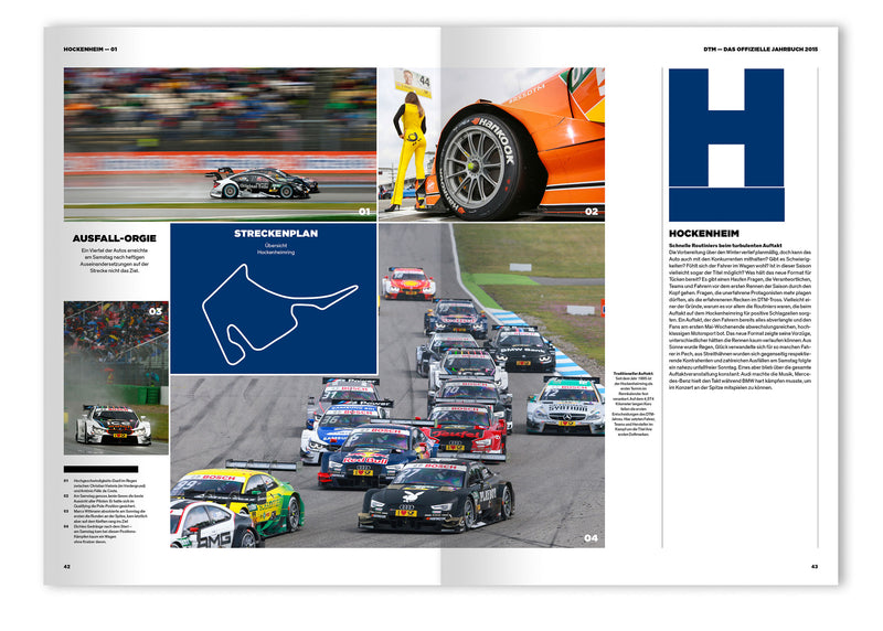 Inhalt DTM 2015 – Das offizielle Jahrbuch