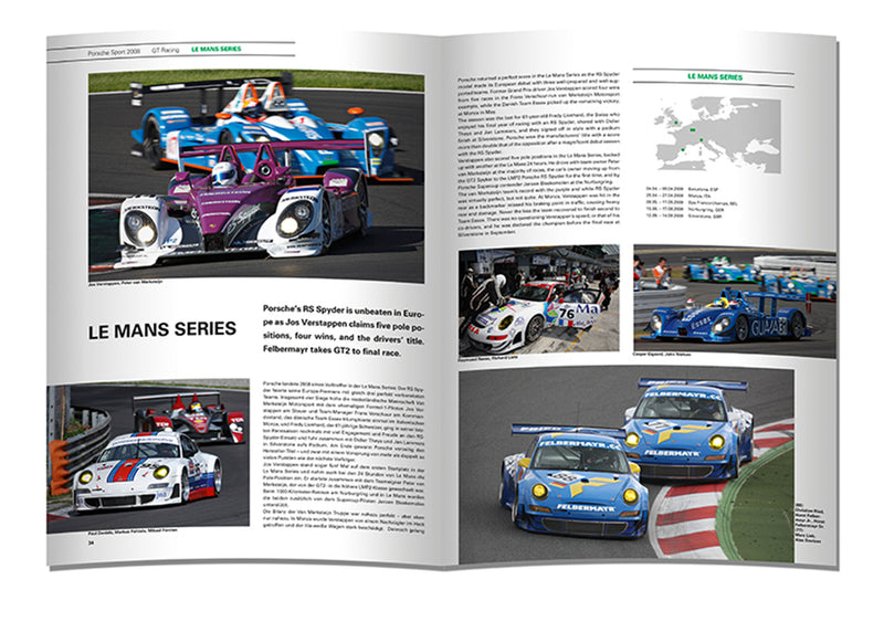 Inhalt Porsche Sport Jahrbuch 2008