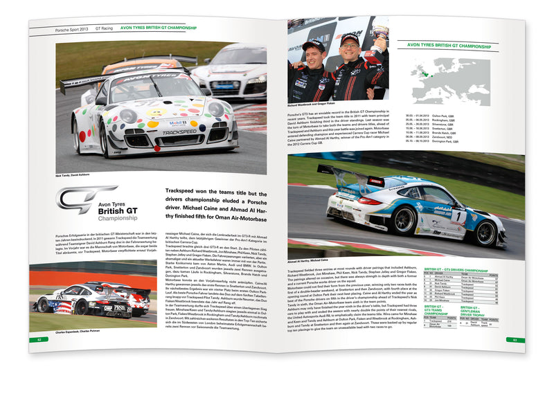Inhalt Porsche Sport Jahrbuch 2013