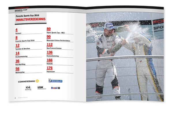 Inhalt Porsche Sports Cup 2016