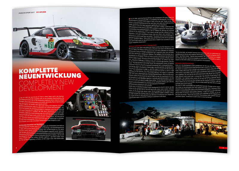 Inhalt Porsche Sport Jahrbuch 2017