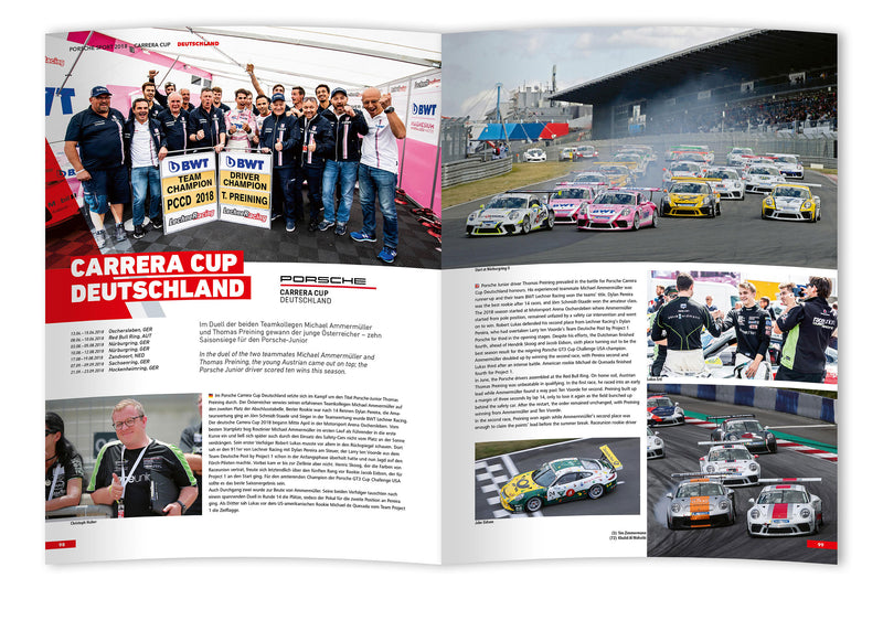 Inhalt Porsche Sport Jahrbuch 2018