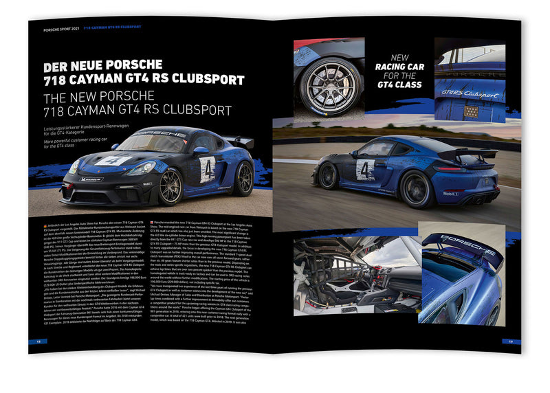 Inhalt Porsche Sport Jahrbuch 2021