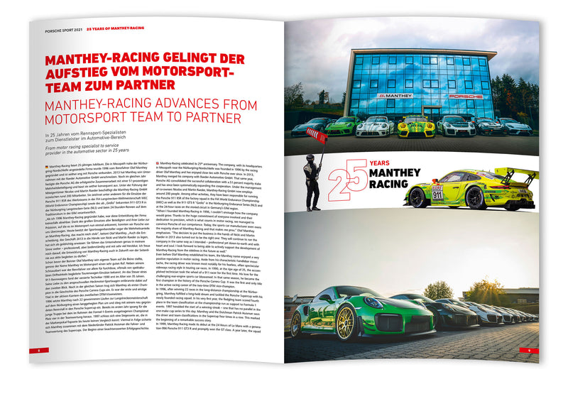 Inhalt Porsche Sport Jahrbuch 2021